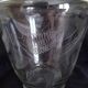 Fine crystal spirits decanter engraved with fern motifs