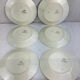 6 Flat plates Vintage france Badonviller