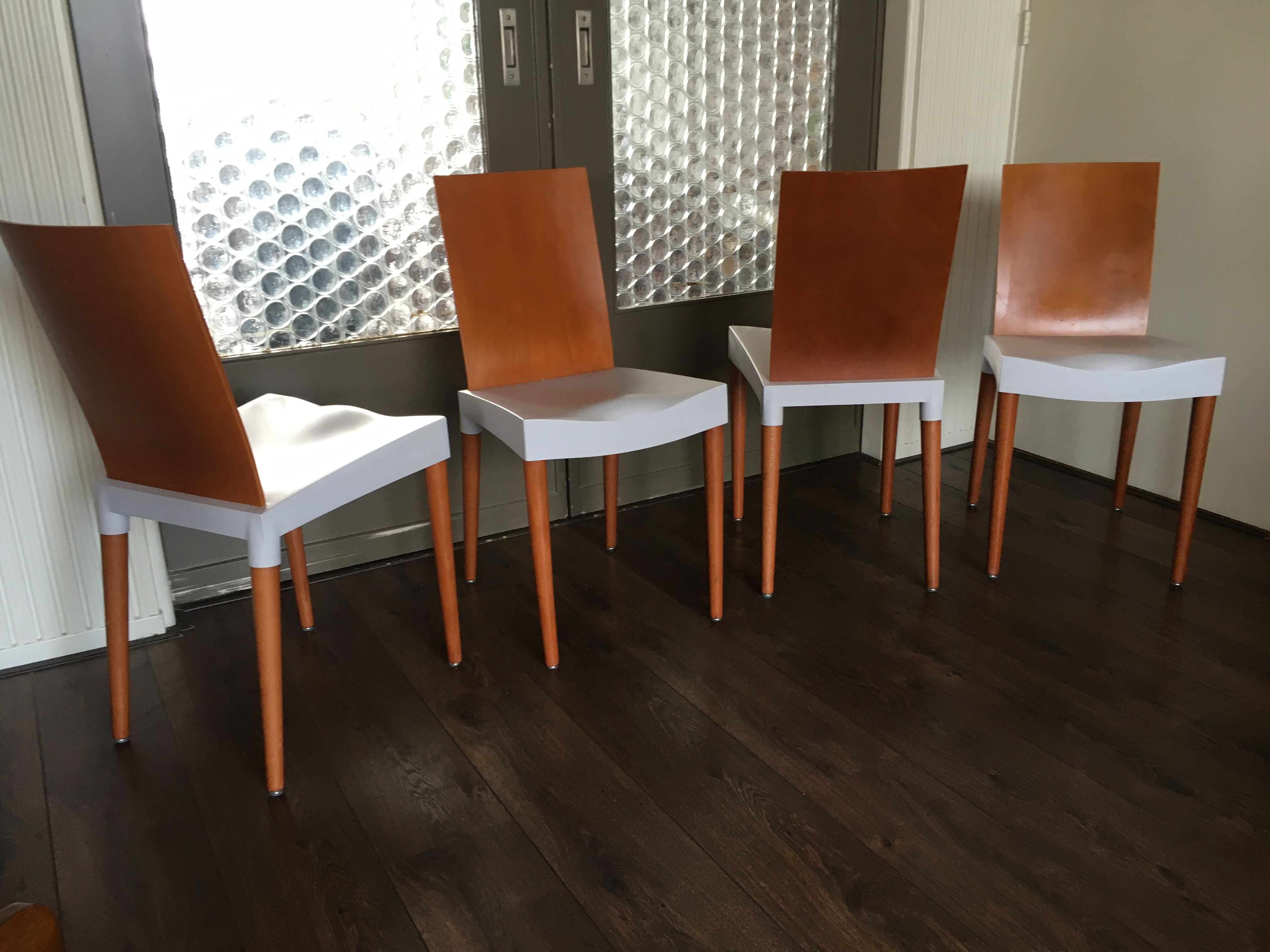 Dining Chairs by Philippe Starck for Kartell, 1990s, Set of 4