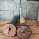 Set of two spinning coils