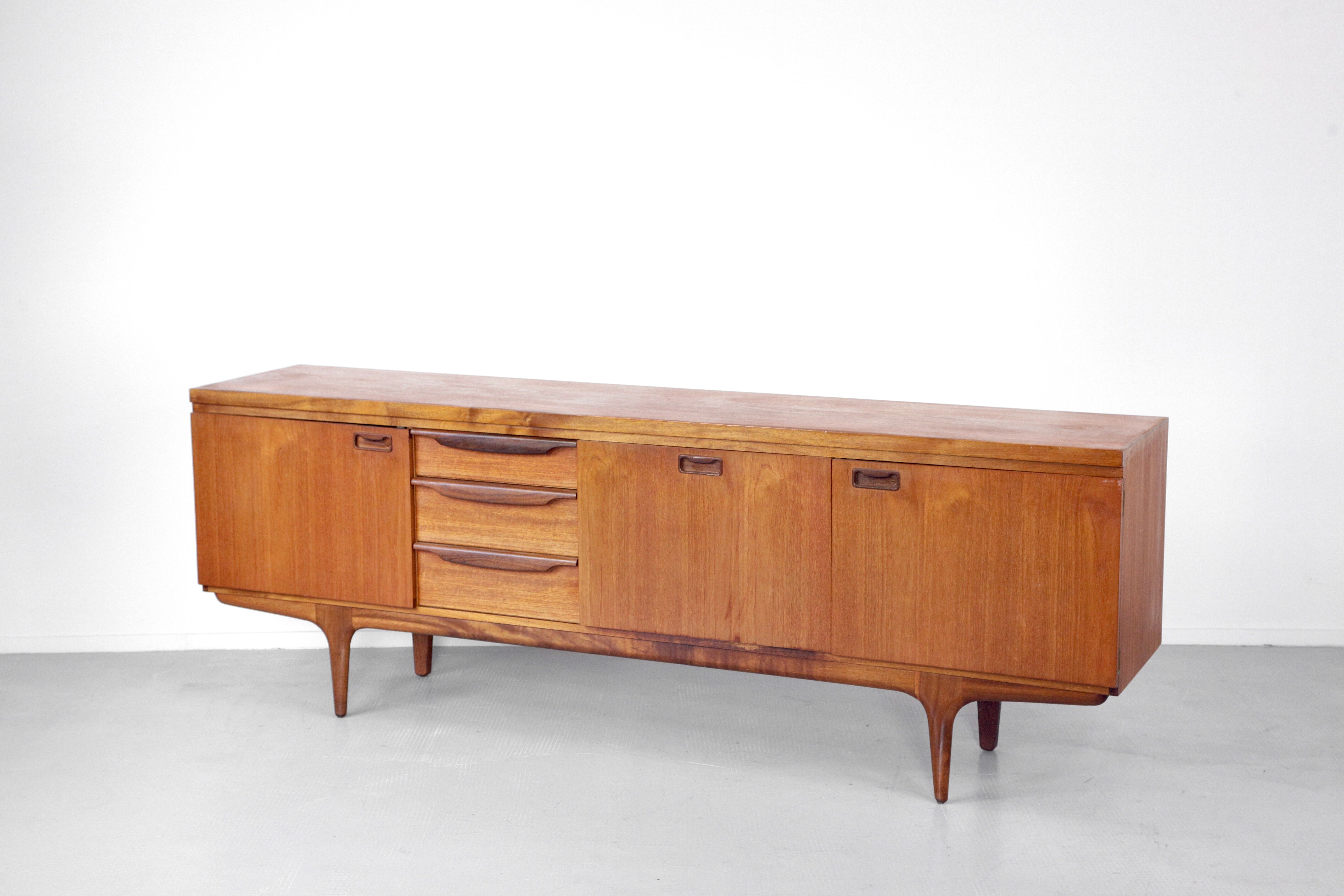Midcentury greaves & thomas teak and afromosia sideboard