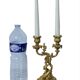 Chandelier Louis XV St Louis from the 19th century decorated with dolphins.