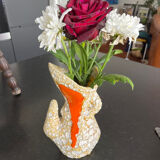 Vallauris style vase