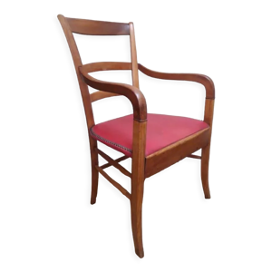 Fauteuil merisier époque