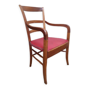 Armchair cherry tree period Restoration XIX °