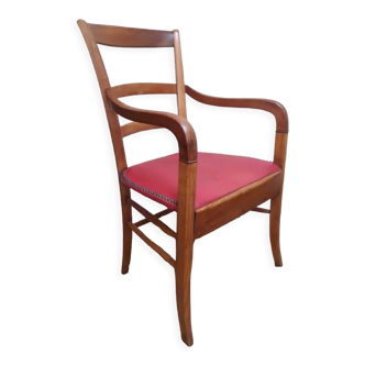 Armchair cherry tree period Restoration XIX °