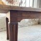 Solid oak farmhouse table 185cm