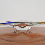 Mid -Century Glass Bowl/Bohemia Glass, 1960´s
