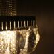 Mid-century chandelier with pendants