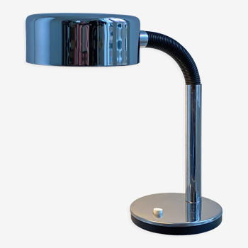 Lampe de bureau flex chrome vintage