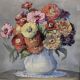 Louis-Germain Baligot (1874-1939) / watercolour of flowers