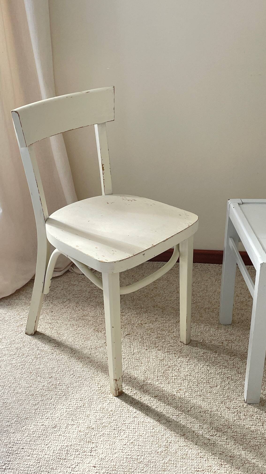 Paire de chaises bistrot vintage