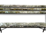 Banc de jardin en fer forgé