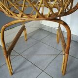 Rattan cradle 60s