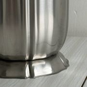 Guy Degrenne champagne bucket in 18/10 stainless steel