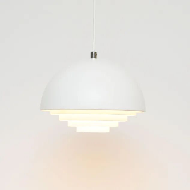 White Scandinavian lamp, 1990s