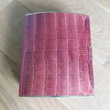 Cote d'Or crocodile skin effect metal advertising box