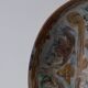 Circular decorated dish in Vallauris ceramic, 1950s