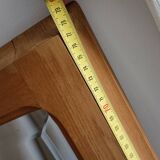 70' Scandinavian solid wood mirror
