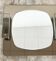 Miroir double glace vintage années 70