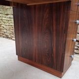 Art Deco Desk in Macassar Ebony