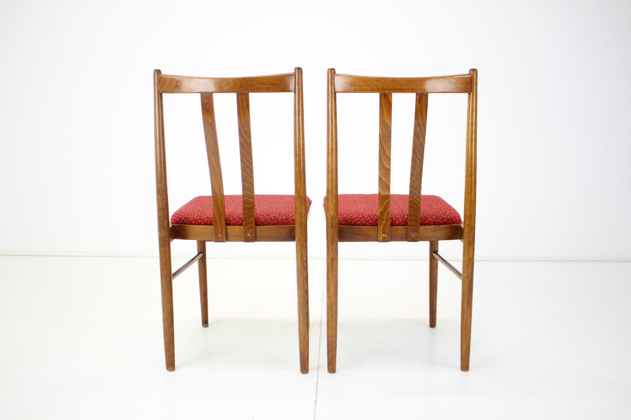 1970s Set of Four Dining Chairs, Czechoslovakia