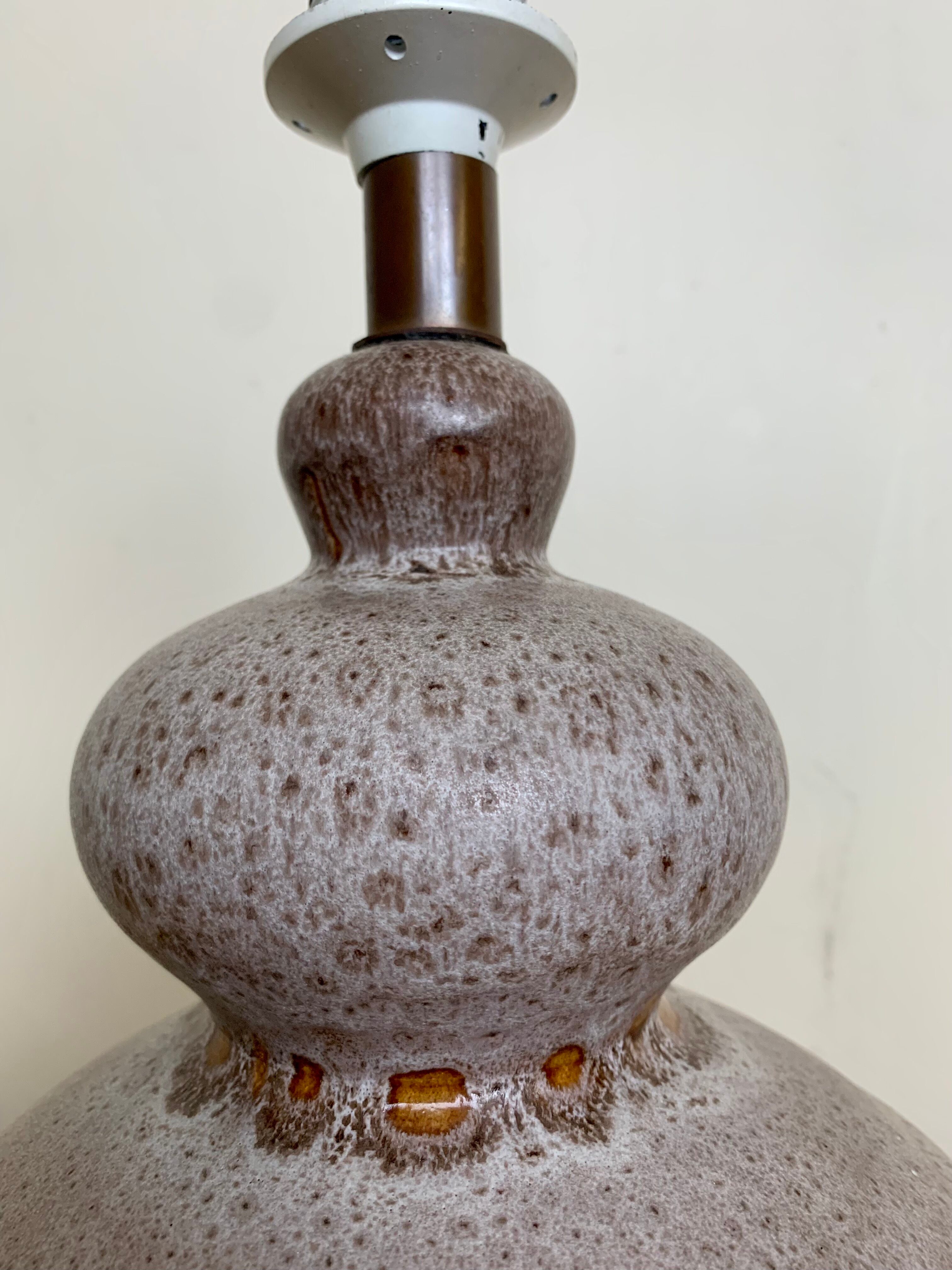 West Germany lamp stand with double lighting