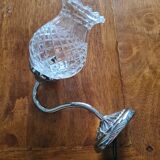 Applique verre ciselé