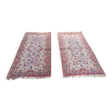 Pair of Hand-knotted Persian Kirman Wool Rugs