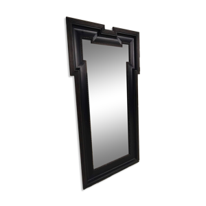 Miroir ébénisé de - fin 19e