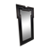 Late 19th century ebonised mirror with original foxed glass