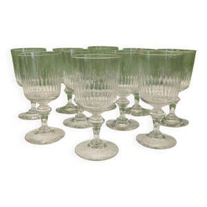 baccarat 10 verres à