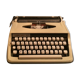 Brother Nogamatic 400 portable mechanical typewriter - japan 70s