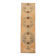 3x11 Cinnamon Color Turkish Runner Rug, Anatolian Vintage Rug, 92x321Cm