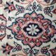 Tapis Vintage Indo-Tabriz en Laine, Années 1970, Élégance Florale