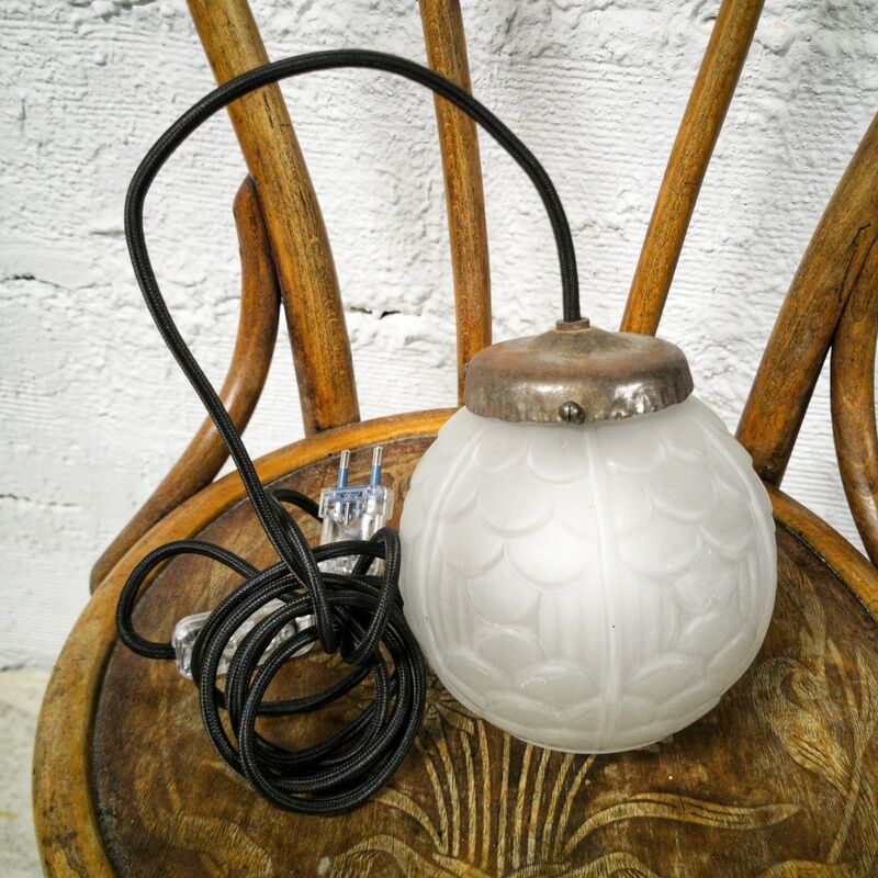 Art Deco walking lamp