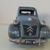 2 cv Citroen in sheet metal