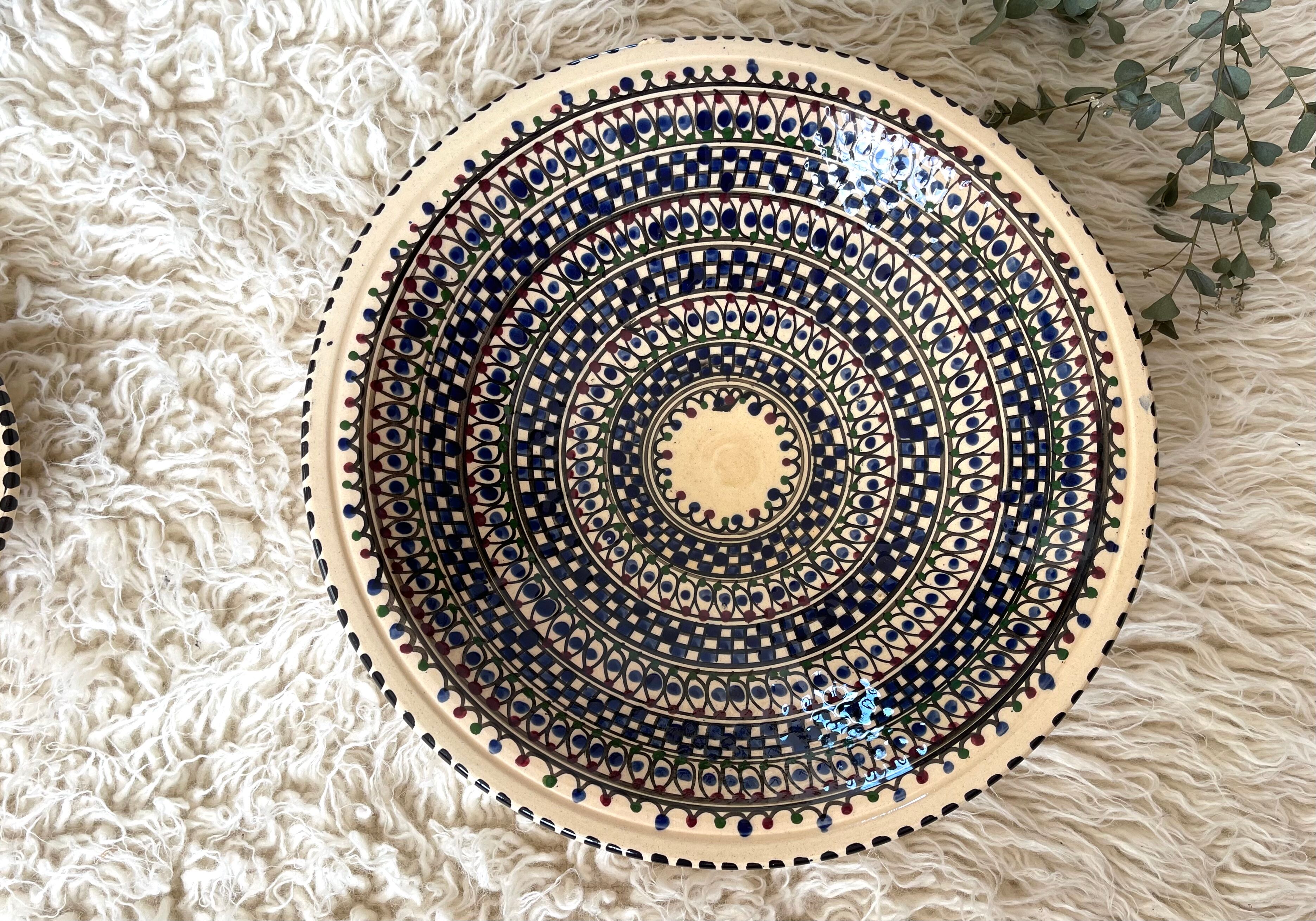 Artisanal Moroccan Dish Service 8 pieces