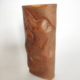 Stoneware vase signed Jacques Marchand