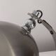 70's ministerial table lamp in chrome metal italian design