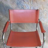 Leather Cantilever Chair