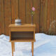 Scandinavian bedside table from the 70s