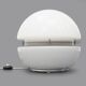 White glass table lamp by Enrico Tronconi for Tronconi, 1970s.