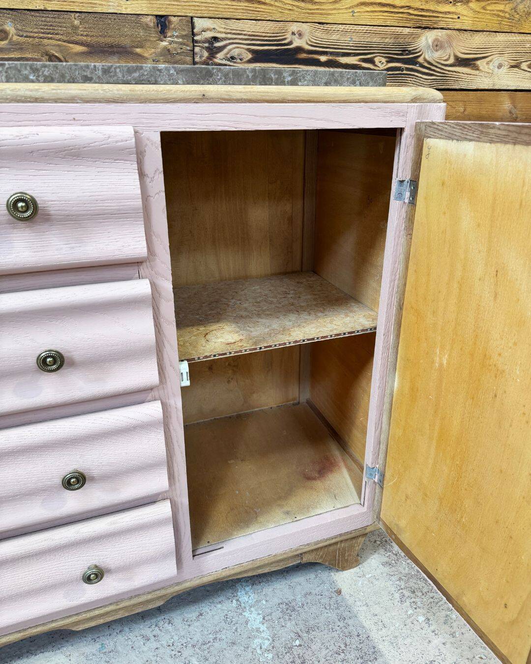 Revamped antique chest of drawers