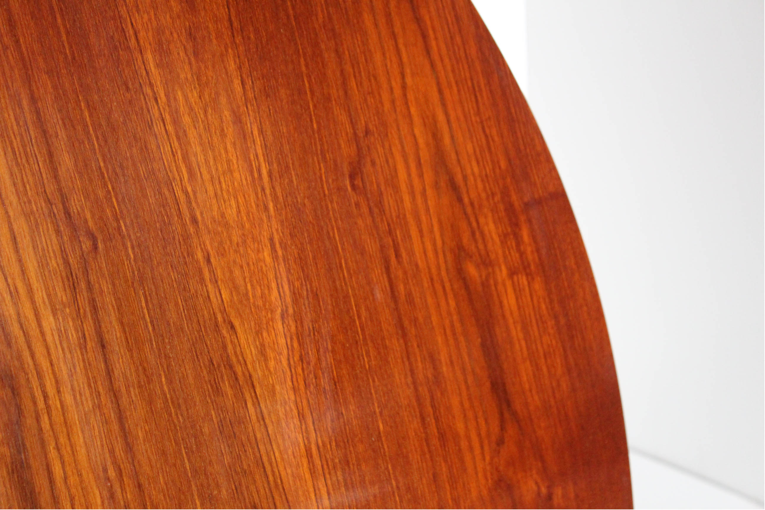 1950s vintage extendible teak dining table by Vittorio Dassi