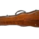 Old violin case with accessories