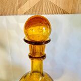 Biot carafe vintage bubbled glass