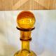 Carafe Biot verre bullé vintage