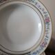 Set of 8 floral design plates | D.R.B. Limoges porcelain