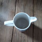 Porcelain pitcher White Dishes Old BT51